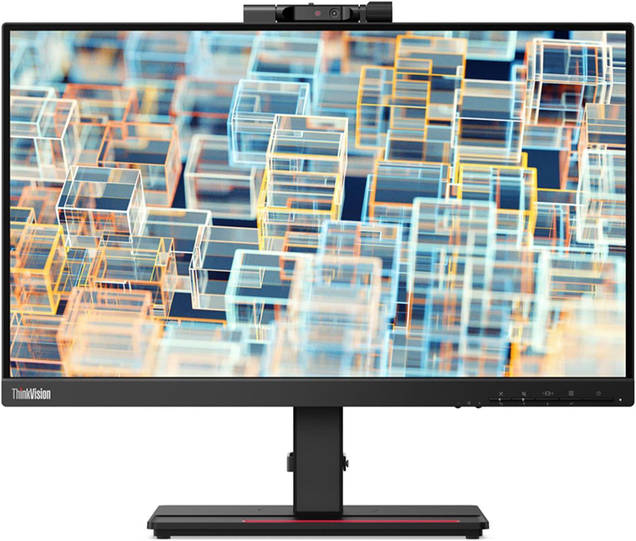 Lenovo ThinkVision T22v-20 21.5" 16:9 Full HD VoIP IPS 60Hz LCD Monitor with Built-in Speakers