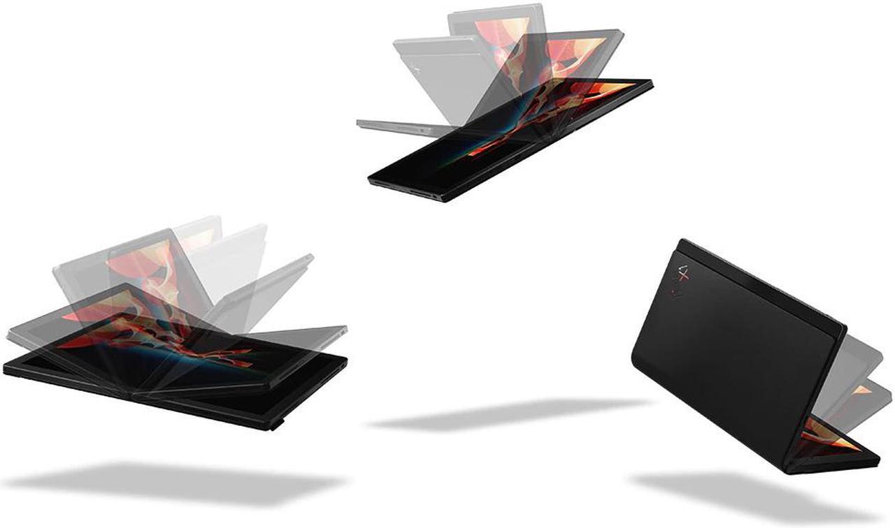 Alt view image 7 of 20 - Lenovo ThinkPad X1 Fold Intel Core i5-L16G7 8 GB LPDDR4X Memory 256 GB PCIe SSD Intel UHD Graphics 13.3" Touch Screen 2048 x 1536 Foldable 2-in-1 Laptop Windows 10 Pro 64-bit 20RK000JUS