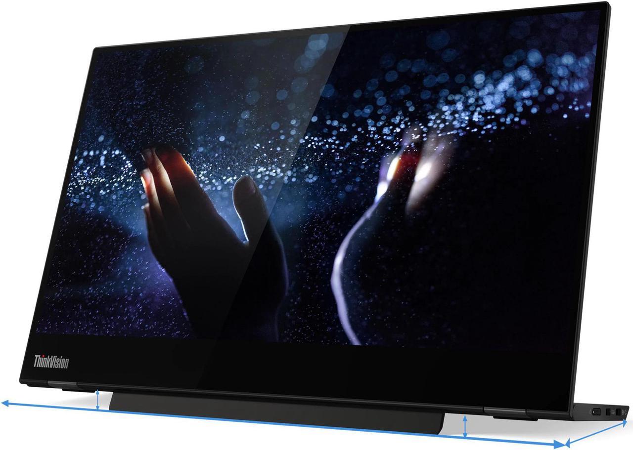 Main image of Lenovo ThinkVision M14t 14" USB-C Mobile Monitor with Touch Screen