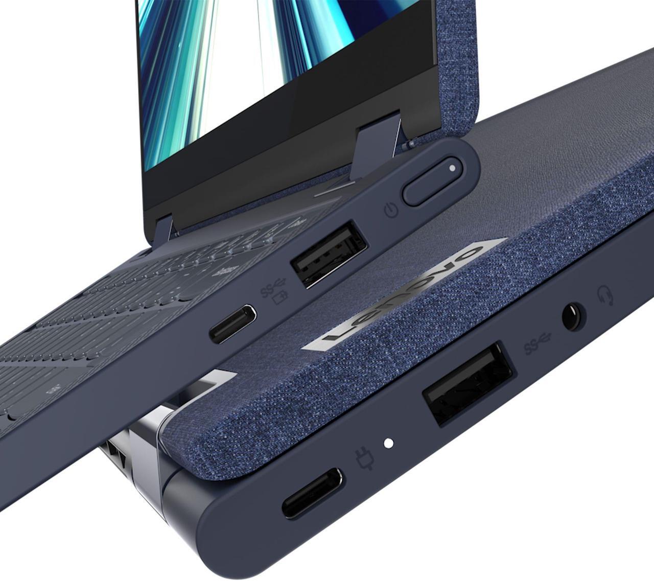 Alt view image 5 of 7 - Lenovo Yoga 6 13ARE05 82FN0001US AMD Ryzen 7 4000 Series 4700U (2.00 GHz) 8 GB Memory 512 GB PCIe SSD AMD Radeon Graphics 13.3" IPS Touchscreen Convertible 2-in-1 Laptop Windows 10 Home 64-bit
