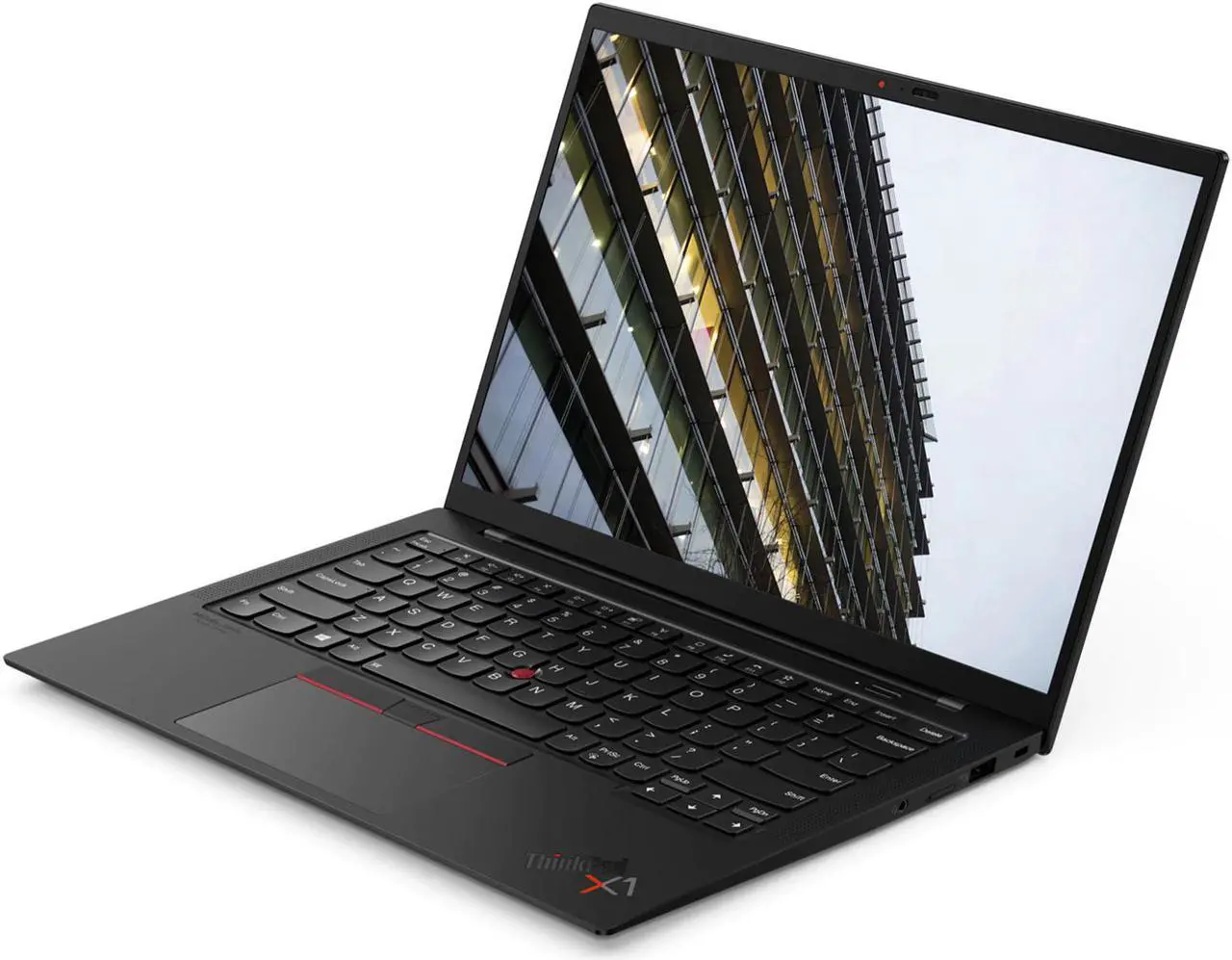 Alt view image 3 of 7 - Lenovo ThinkPad X1 Carbon Gen 9 Laptop, 14.0" FHD IPS 400 nits, i5-1135G7, Iris Xe Graphics, 16GB, 512GB SSD, Win 10 Pro