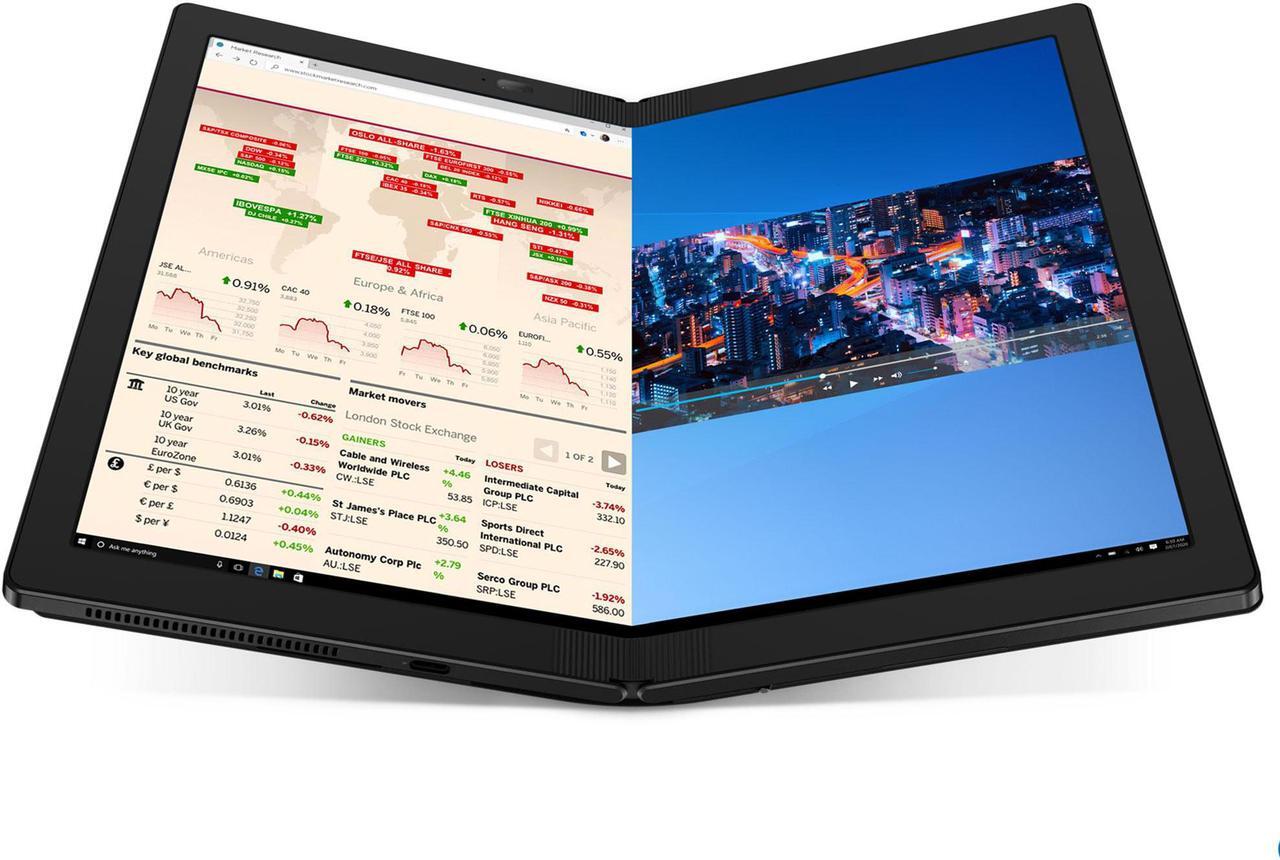 Alt view image 15 of 20 - Lenovo ThinkPad X1 Fold Intel Core i5-L16G7 8 GB LPDDR4X Memory 256 GB PCIe SSD Intel UHD Graphics 13.3" Touch Screen 2048 x 1536 Foldable 2-in-1 Laptop Windows 10 Pro 64-bit 20RK000JUS