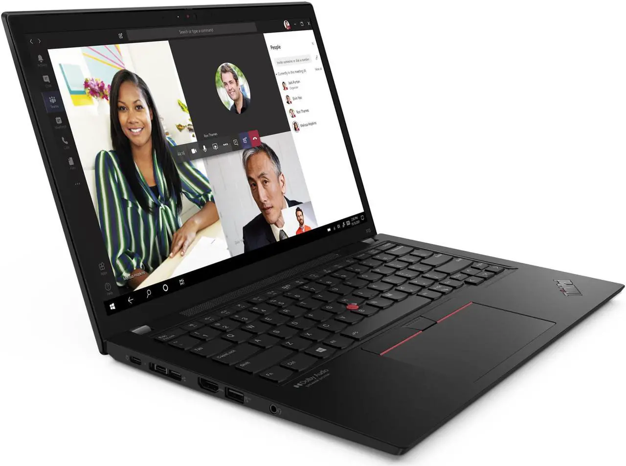 Alt view image 7 of 12 - Lenovo ThinkPad X13 Gen 2 AMD Laptop, 13.3" IPS  300 nits, Ryzen 7 Pro 5850U,  AMD Radeon Graphics, 16GB, 512GB SSD, Win 10 Pro
