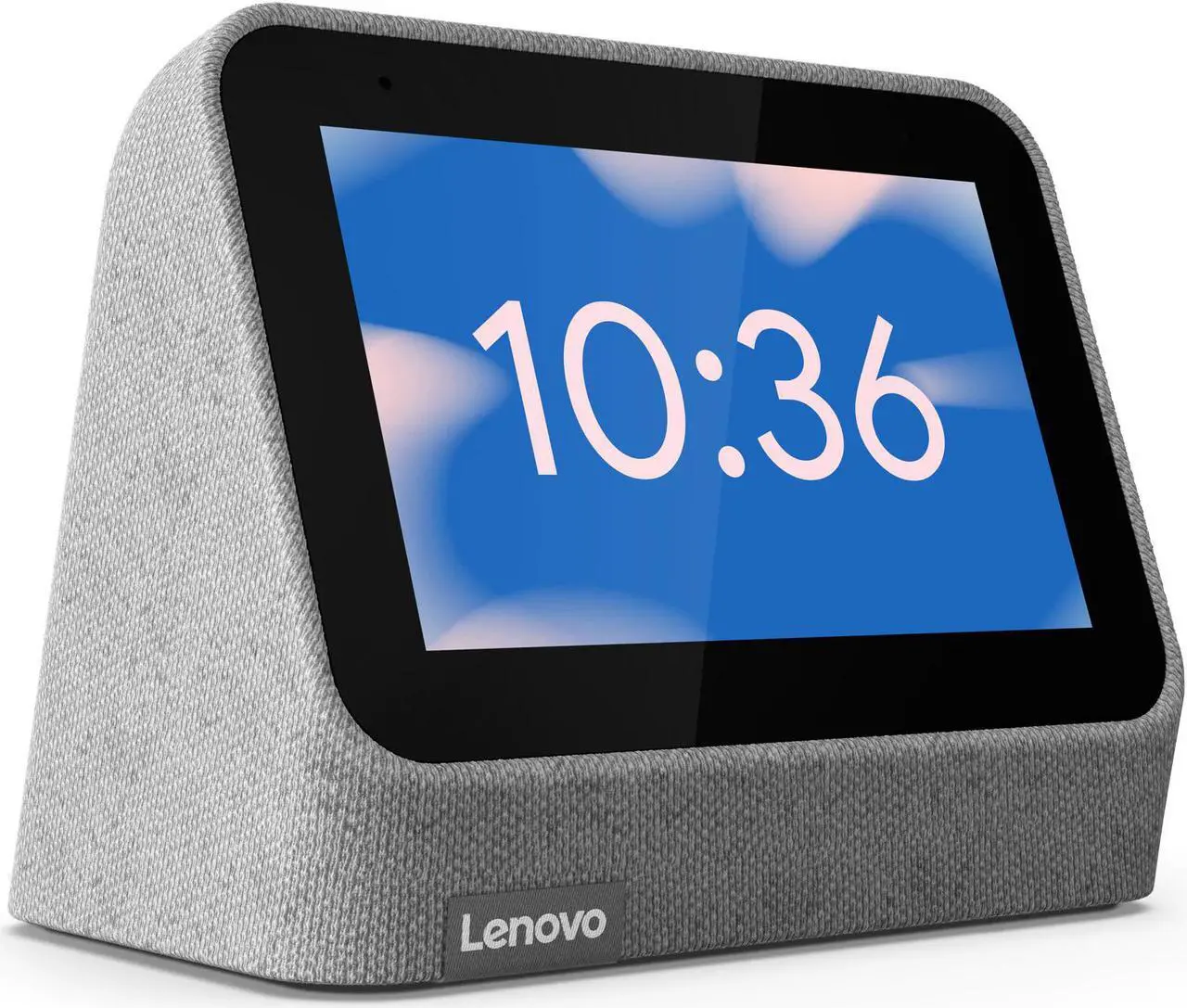 Alt view image 3 of 9 - Lenovo Smart Clock Gen 2, Grey, with Charging Station, 3.97" IPS Touch, 1GB, 8GB