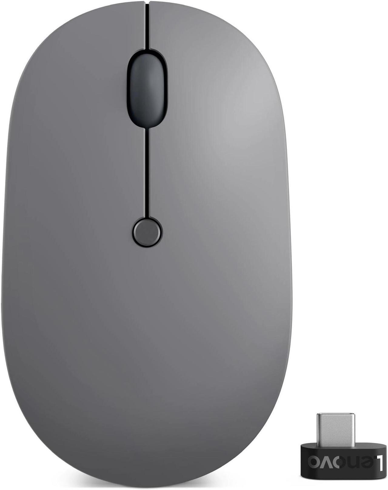 Lenovo Go USB-C Wireless Mouse (Storm Grey)