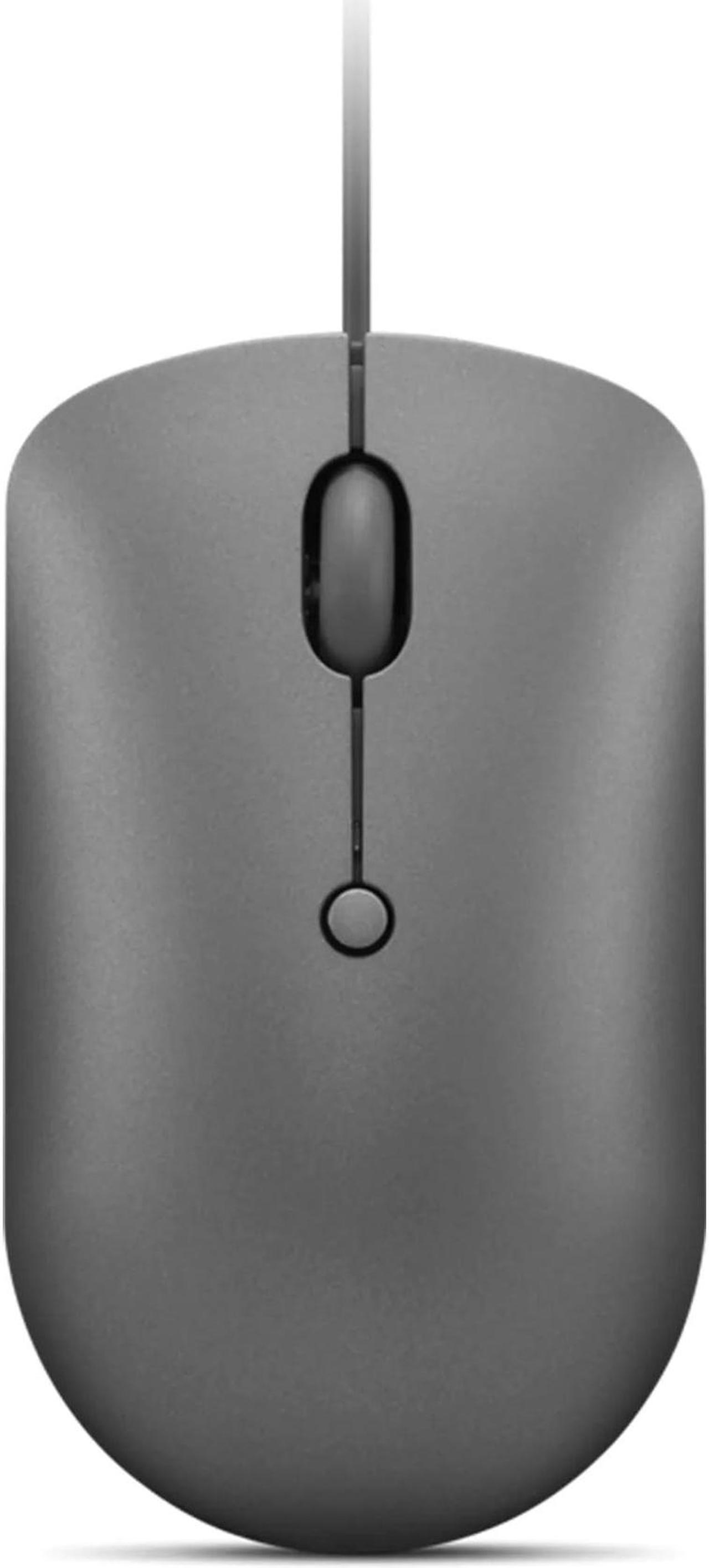 Lenovo 540 USB-C Wired Compact Mouse  (Storm Grey)