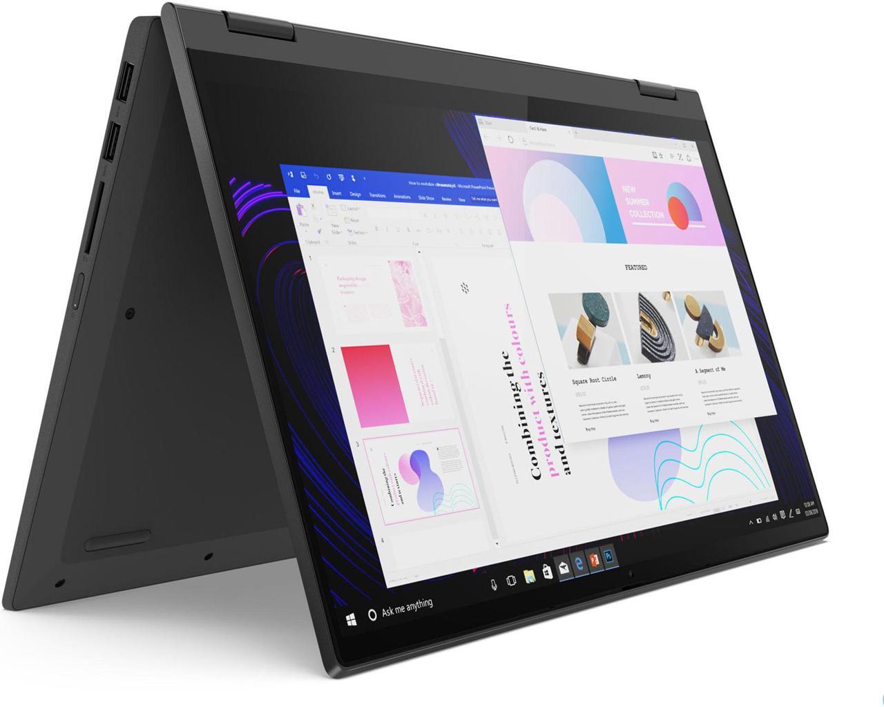 Main image of Lenovo IdeaPad Flex 5 AMD Laptop, 14.0" FHD IPS Touch 250 nits, Ryzen 7 5700U, AMD Radeon Graphics, 8GB, 256GB SSD, Win 11 Home