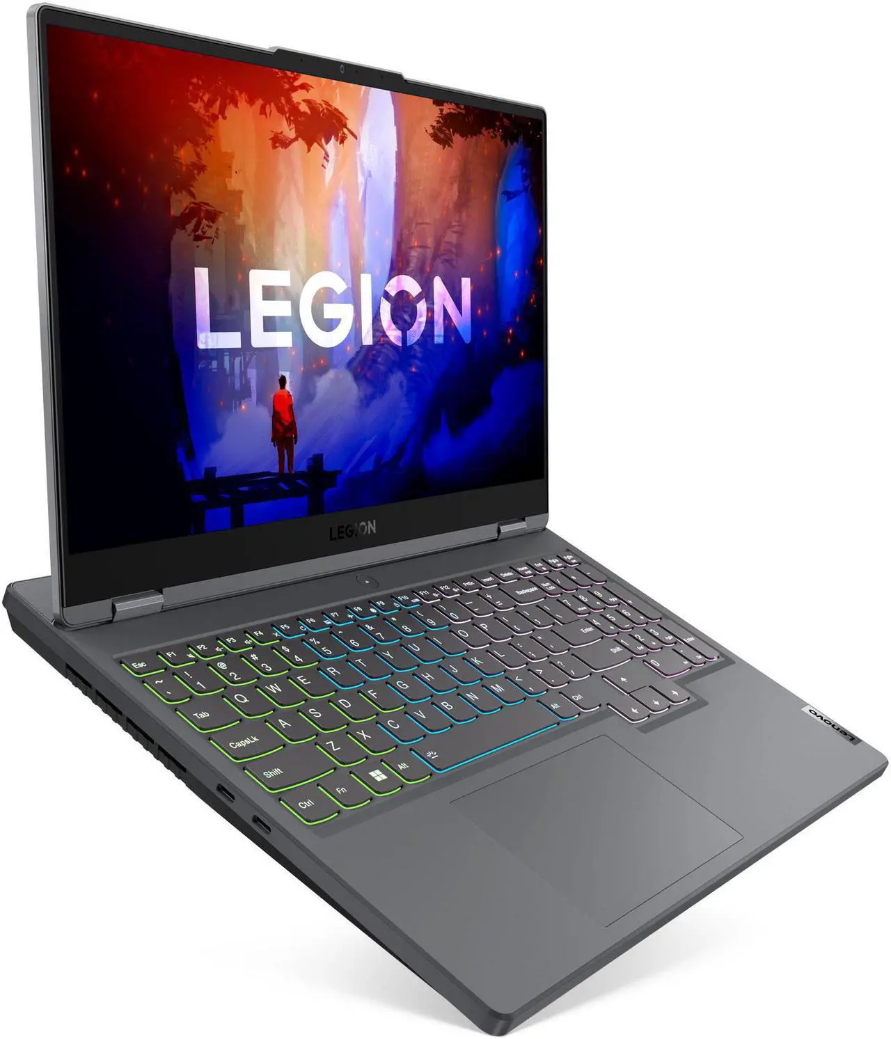 Alt view image 4 of 7 - Lenovo Legion 5 Gen 7 AMD Laptop, 15.6" FHD IPS Touch 165Hz Narrow Bezel, Ryzen 7 6800H, NVIDIA RTX, 16GB, 512GB, Win 11 Home