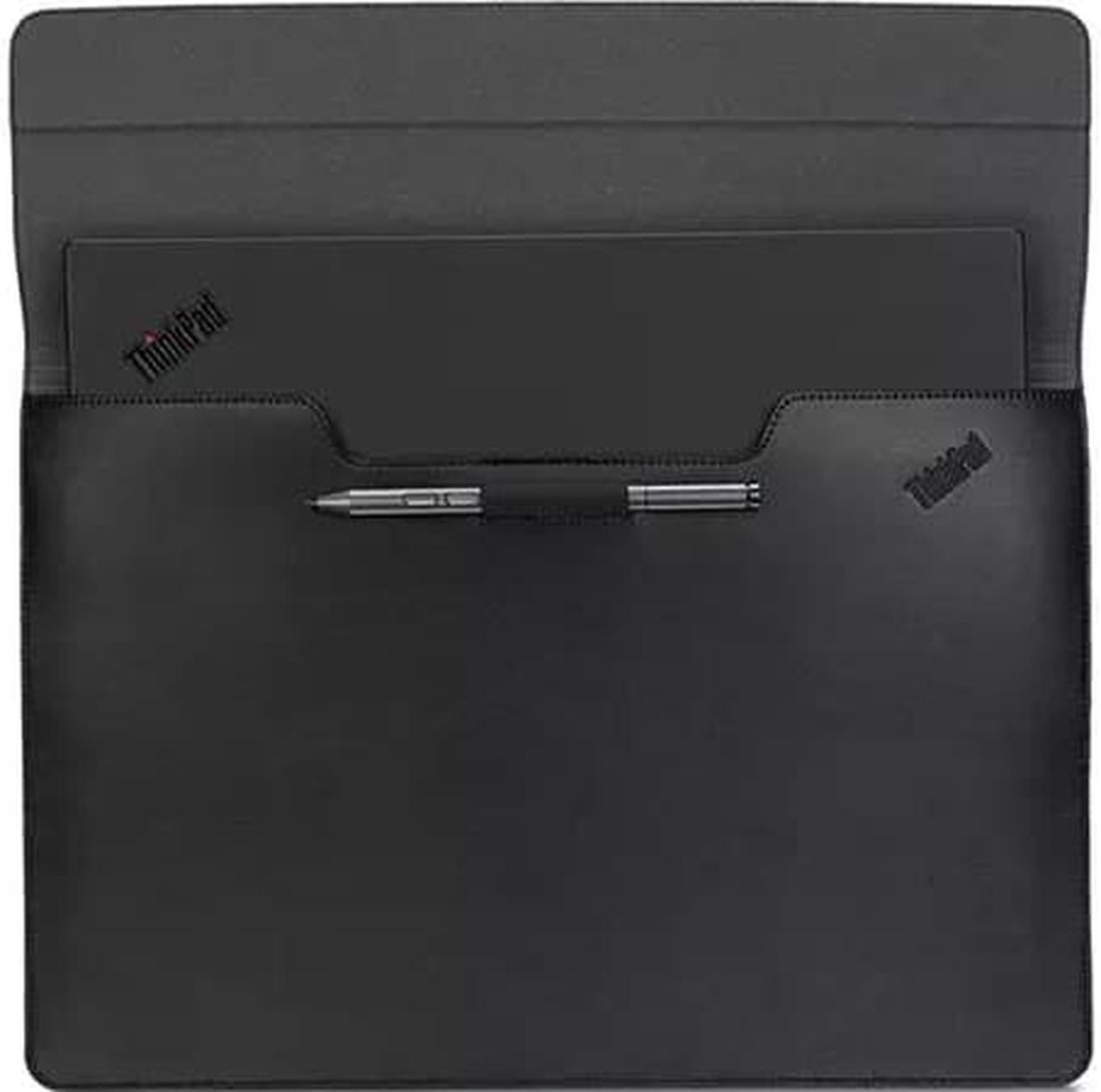 Alt view image 9 of 9 - Lenovo ThinkPad X1 Carbon/Yoga Leather Sleeve