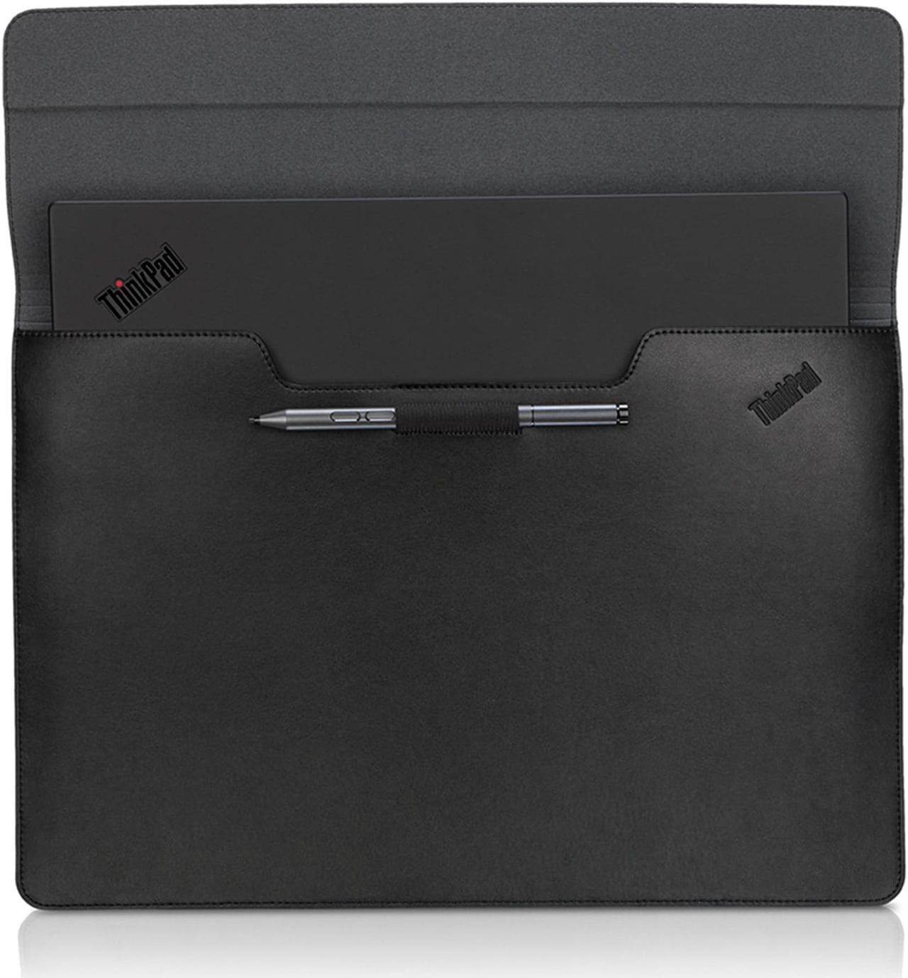 Alt view image 4 of 9 - Lenovo ThinkPad X1 Carbon/Yoga Leather Sleeve