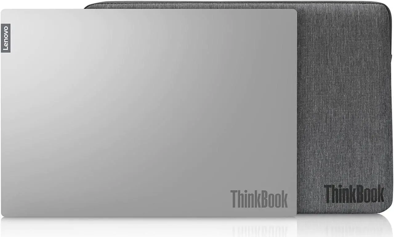 Alt view image 15 of 16 - Lenovo ThinkBook 16" Notebook Sleeve Charcoal Gray