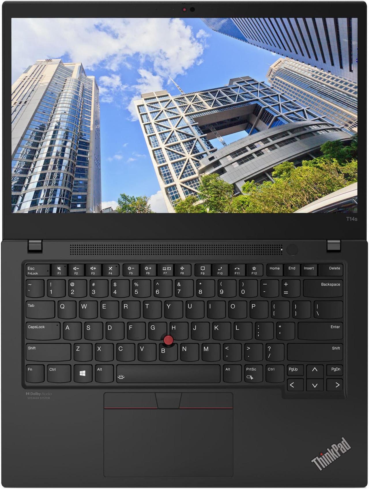 Alt view image 6 of 7 - Lenovo ThinkPad T14s Gen 2 Intel Laptop, 14" FHD IPS Touch LED , i7-1165G7, Iris Xe, 16GB, 1TB, Win 11 Pro, Three YR Premier Warranty