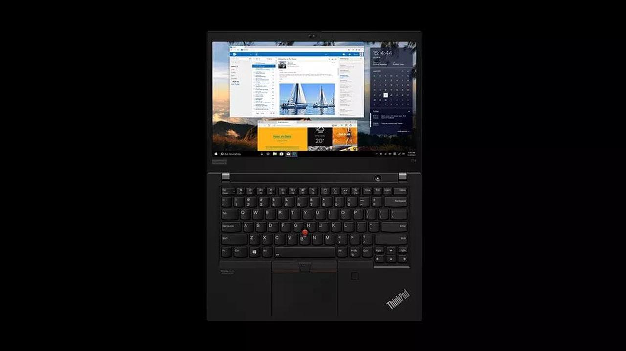 Alt view image 8 of 11 - Lenovo ThinkPad T14 Gen 2 14" 8GB 256GB SSD Core i5 1135G7 2.4GHz WIN11P, Black - OEM