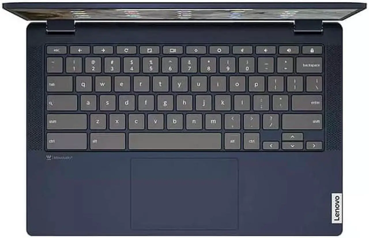 Alt view image 17 of 18 - Lenovo Flex 5i 13 Chromebook 2-in-1 Laptop, Intel Core i3-1115G4, 8GB RAM, 64GB Storage, Intel UHD Graphics, 13.3" FHD Touchscreen Display, Chrome OS, Abyss Blue