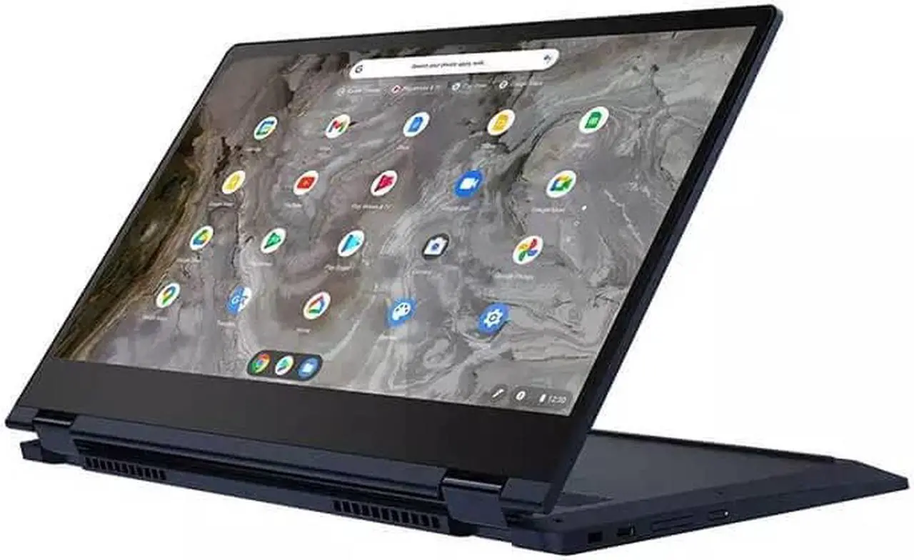 Alt view image 16 of 18 - Lenovo Flex 5i 13 Chromebook 2-in-1 Laptop, Intel Core i3-1115G4, 8GB RAM, 64GB Storage, Intel UHD Graphics, 13.3" FHD Touchscreen Display, Chrome OS, Abyss Blue