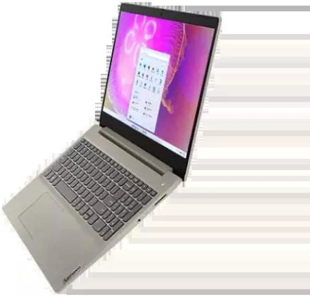 Alt view image 12 of 16 - Lenovo - IdeaPad 3 15" HD Touch Screen Laptop - Intel Core i3-1115G4 - Intel UHD Graphics - 8GB Memory - 256GB SSD - Almond Notebook 81X800KLUS