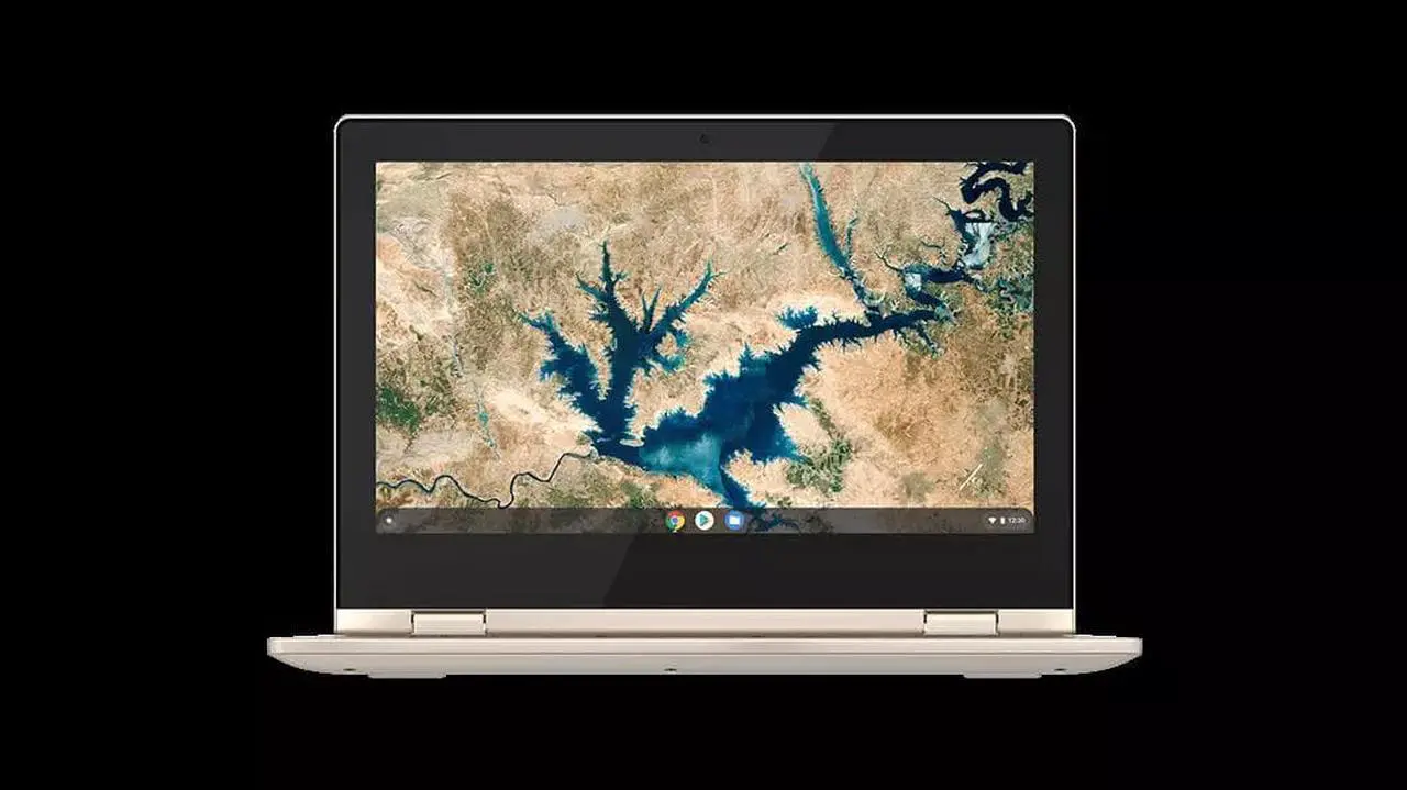 Alt view image 12 of 16 - Lenovo Chromebook Flex 3 11.6" Touchscreen Laptop, Intel Celeron N4020, 4GB RAM, 32GB eMMC HD, Chrome OS, Abyss Blue, 82BB0009US Notebook PC Tablet