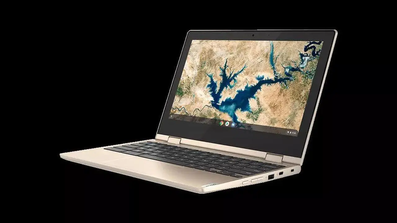 Alt view image 16 of 16 - Lenovo Chromebook Flex 3 11.6" Touchscreen Laptop, Intel Celeron N4020, 4GB RAM, 32GB eMMC HD, Chrome OS, Abyss Blue, 82BB0009US Notebook PC Tablet