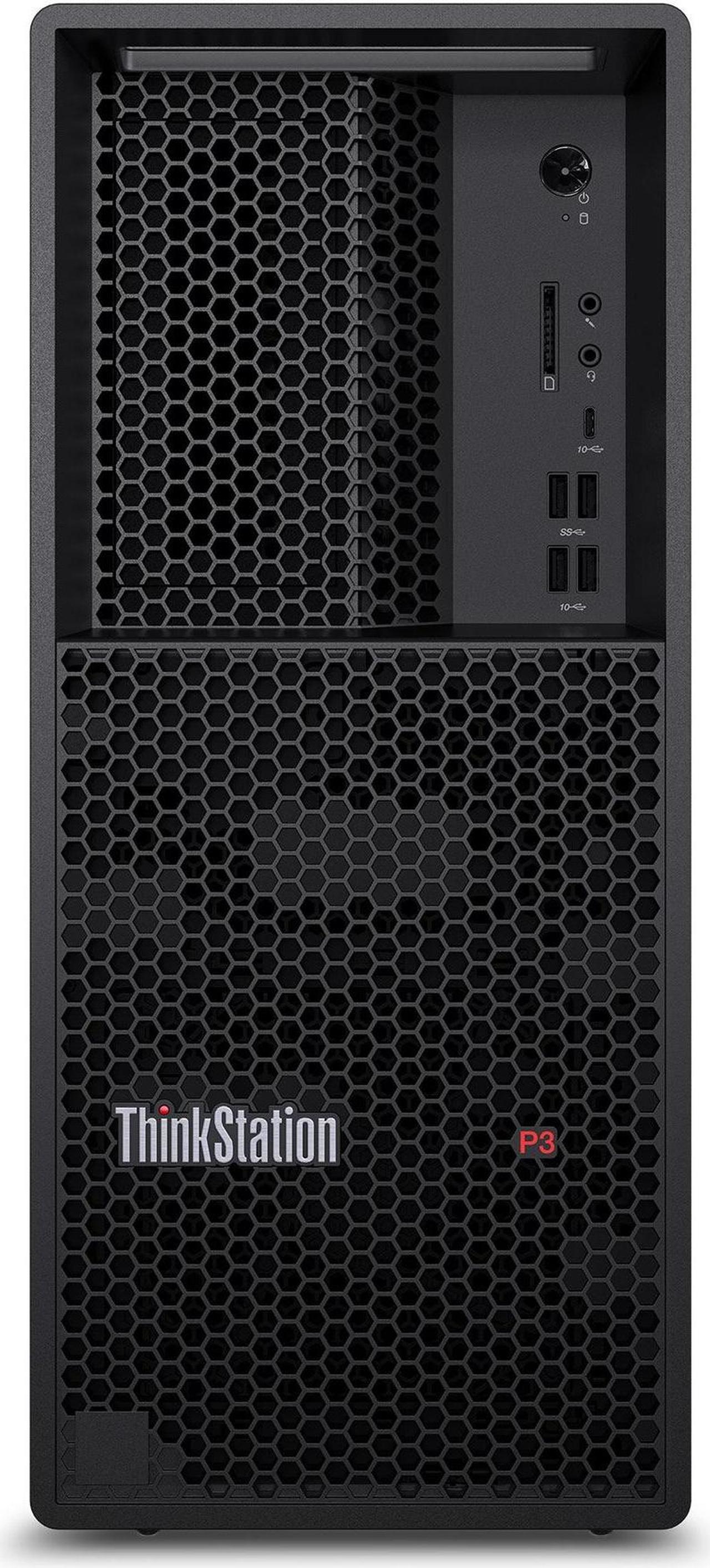 Lenovo ThinkStation P3 Tower Workstation, vPro®,  RTX A2000 12GB GDDR6, 64GB, 1TB, 3 YRs On-site Warranty