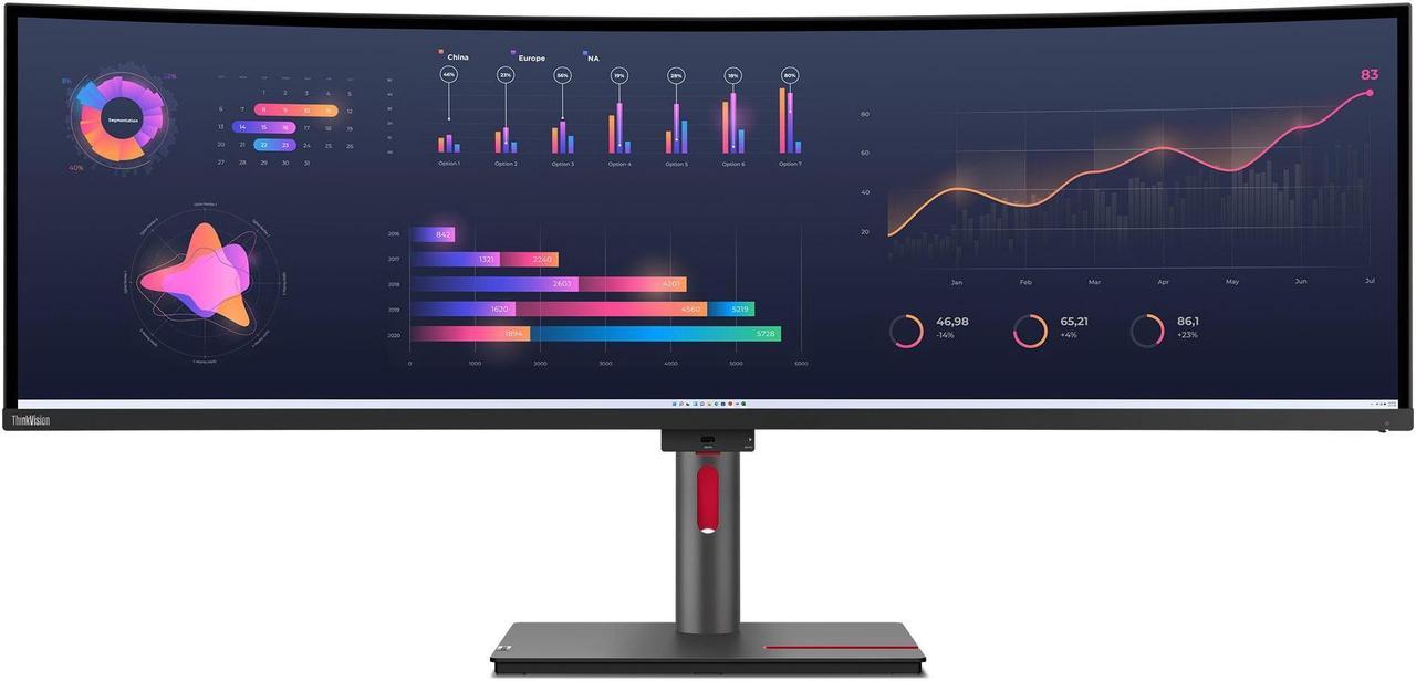 Lenovo ThinkVision 49 inch Ultra-Wide Monitor - P49w-30