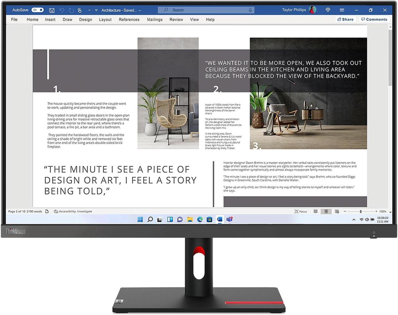 Lenovo ThinkVision S27i-30 27inch Monitor