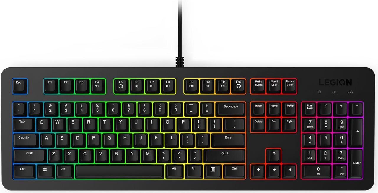 Lenovo Legion K310 RGB Gaming Keyboard - US English, For Gaming