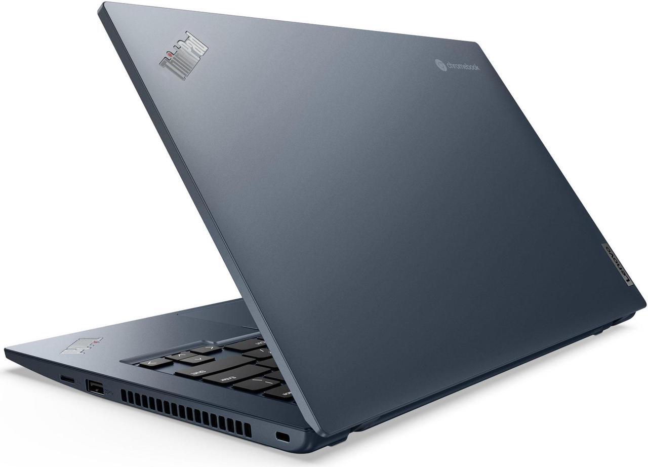 Alt view image 7 of 7 - Lenovo ThinkPad C14 Chromebook Intel Laptop, 14" FHD IPS, Intel Core i7-1265U vPro, Iris Xe Graphics , 16GB, 256GB SSD