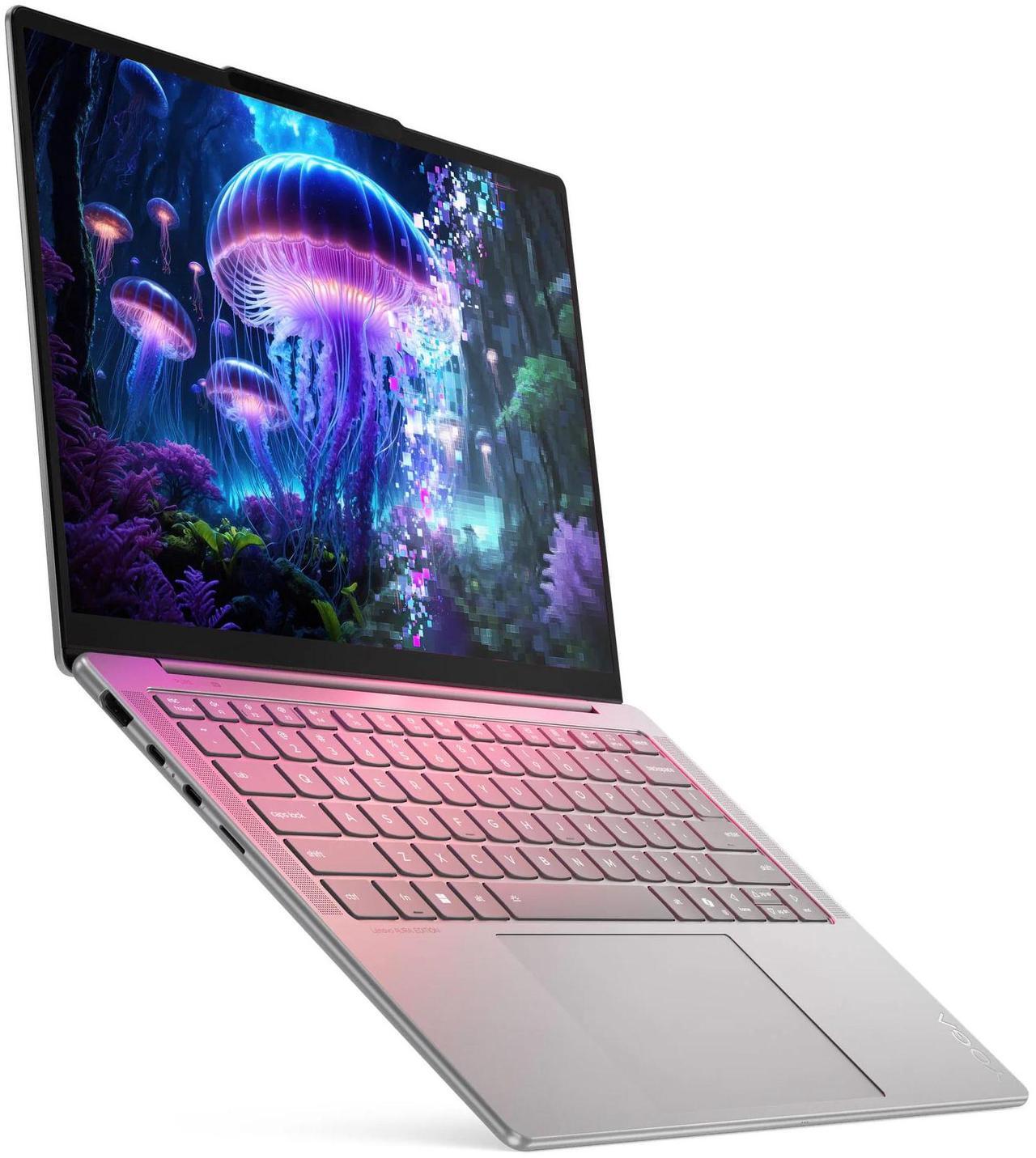 Alt view image 3 of 7 - Lenovo Slim 7i Aura Edition Laptop, 14" Glass,Intel Core Ultra 7 258V,32GB, Arc Graphics 140V, 1TB SSD,Win 11 Pro