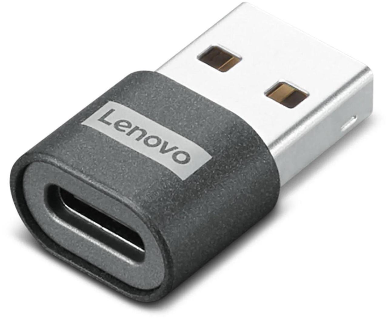 Alt view image 2 of 7 - Lenovo USB-C Female to USB-A Male Adapter 4X91C99226