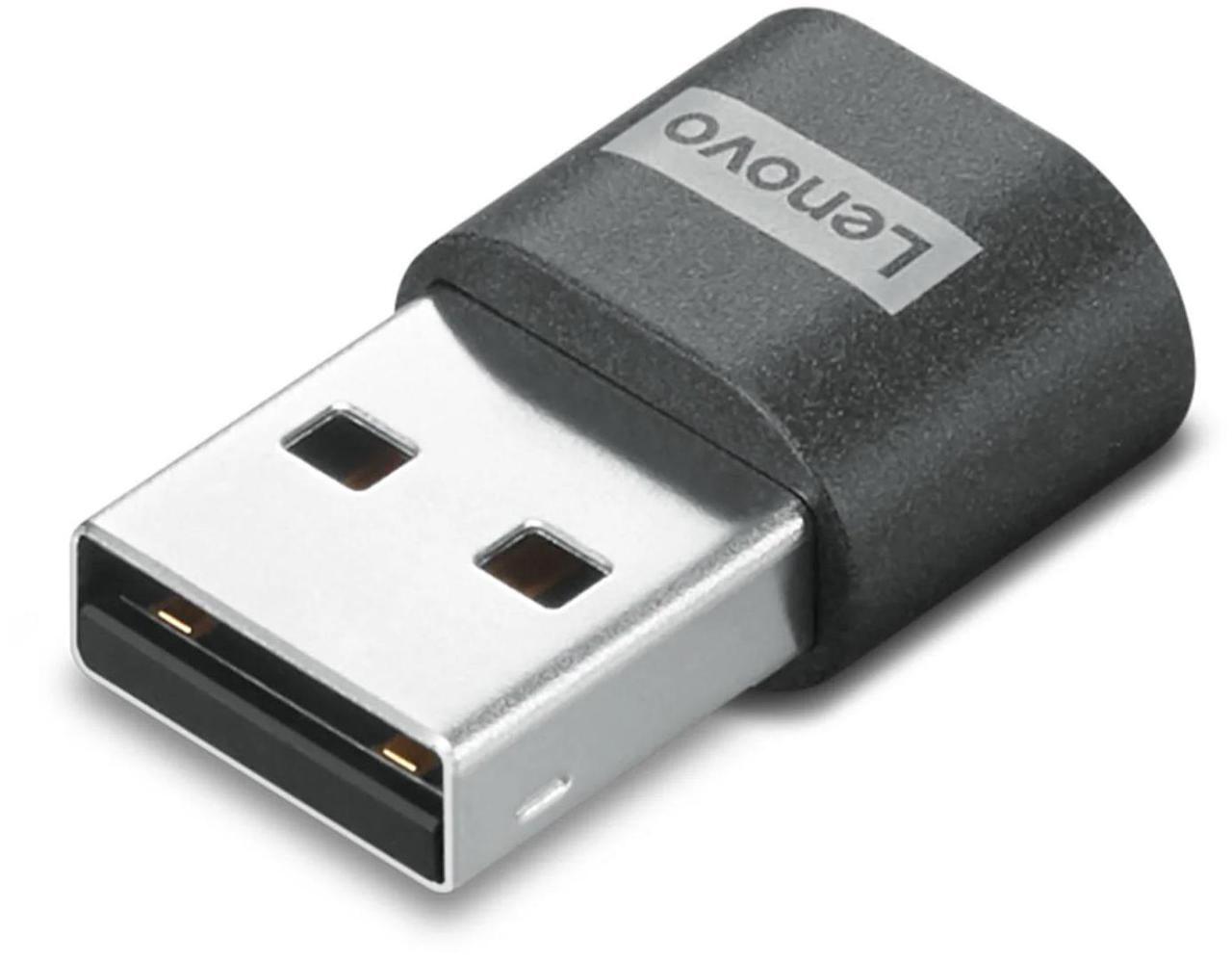 Alt view image 3 of 7 - Lenovo USB-C Female to USB-A Male Adapter 4X91C99226