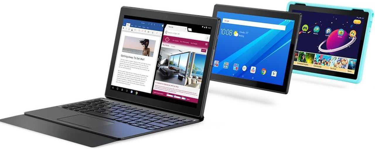 Alt view image 2 of 20 - Lenovo Tab4 10 TB-X304F (ZA2J0143US) 2GB Memory 32GB Flash Storage 10.1" 1280 x 800 Tablet PC Android 7.1 (Nougat) Slate Black