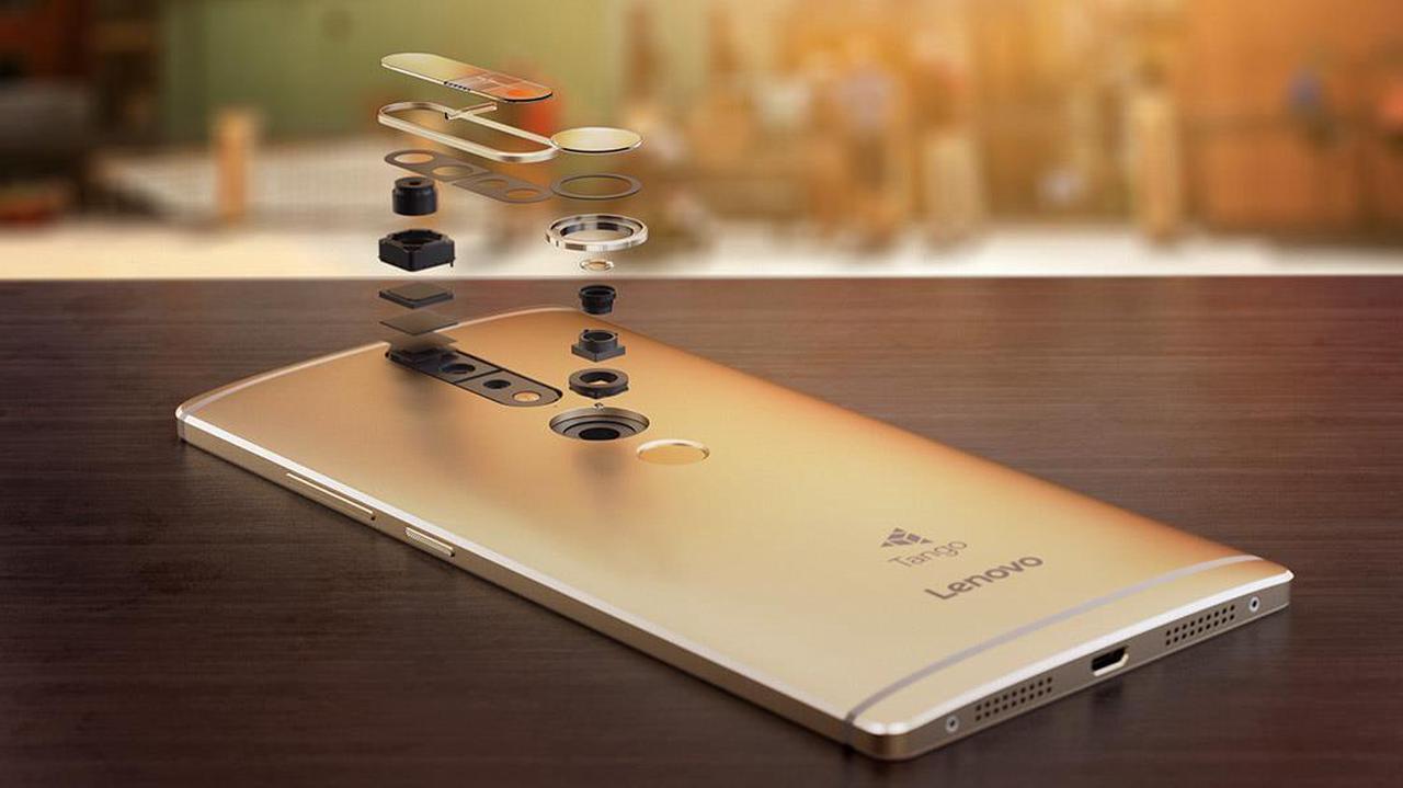 Alt view image 16 of 18 - Lenovo Phab 2 Pro Unlocked Android Smartphone - Cellphone with Tango for Augmented Reality, 64 GB Grey (U.S. Warranty) Smart Phone Cell ZA1H0003US