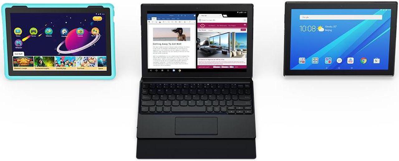 Alt view image 7 of 20 - Lenovo Tab4 10 TB-X304F (ZA2J0143US) 2GB Memory 32GB Flash Storage 10.1" 1280 x 800 Tablet PC Android 7.1 (Nougat) Slate Black
