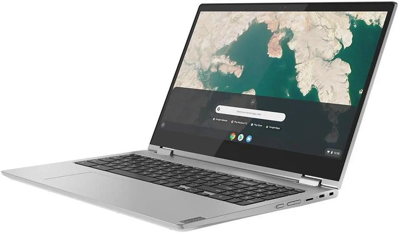 Alt view image 7 of 20 - Lenovo Chromebook C340-15 81T90003US 15.6" Touchscreen Chromebook - 1920 x 1080 - Pentium Gold 4417U - 4 GB RAM - 32 GB Flash Memory