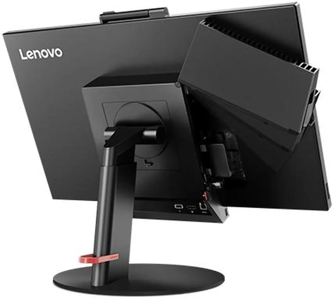 Alt view image 7 of 9 - Lenovo ThinkCentre Tiny-in-One 21.5 Inch Touch Monitor with Speaker and Webcam
