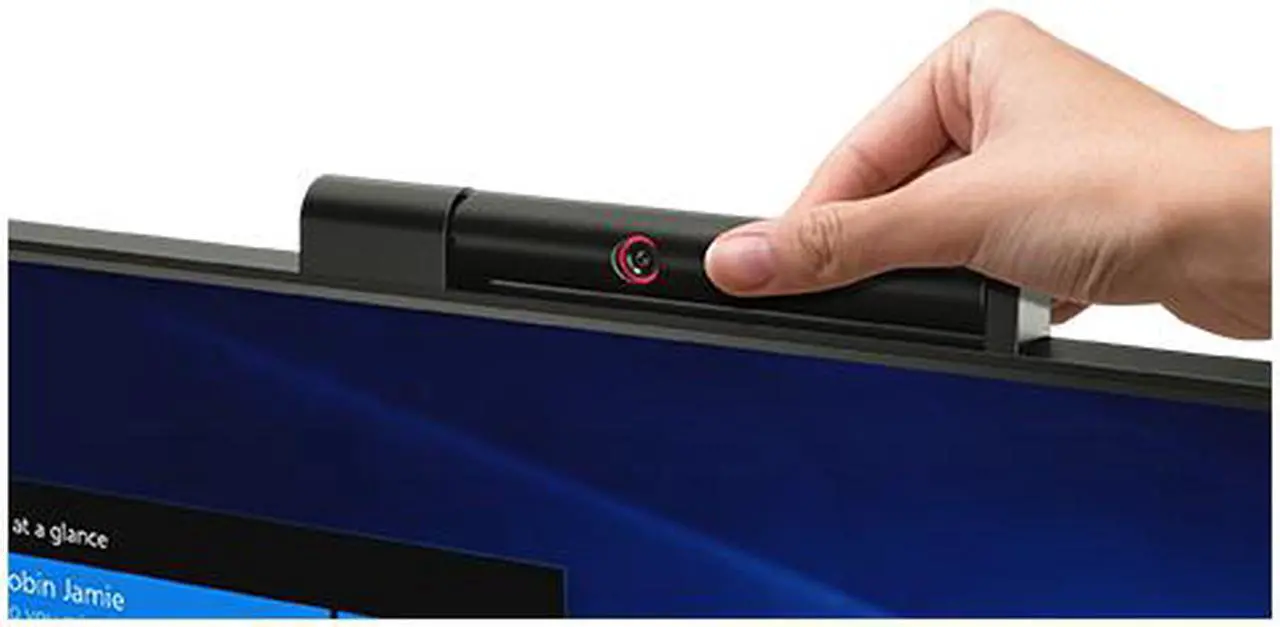 Alt view image 5 of 9 - Lenovo ThinkCentre Tiny-in-One 21.5 Inch Touch Monitor with Speaker and Webcam