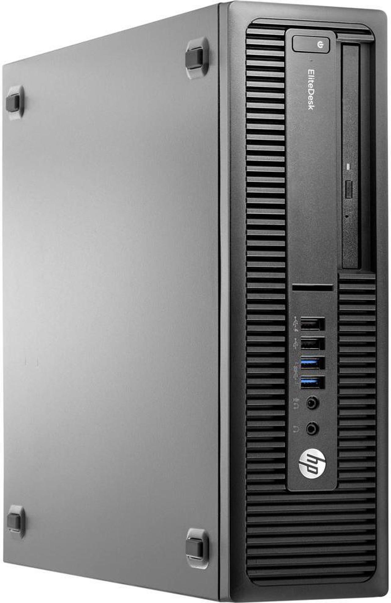 HP Desktop Computer EliteDesk 800 G2 Small Form Factor SFF Intel Core i5 6th Gen 6500 (3.2 GHz) 16 GB DDR4 2 TB HDD DVD Windows 10 Pro