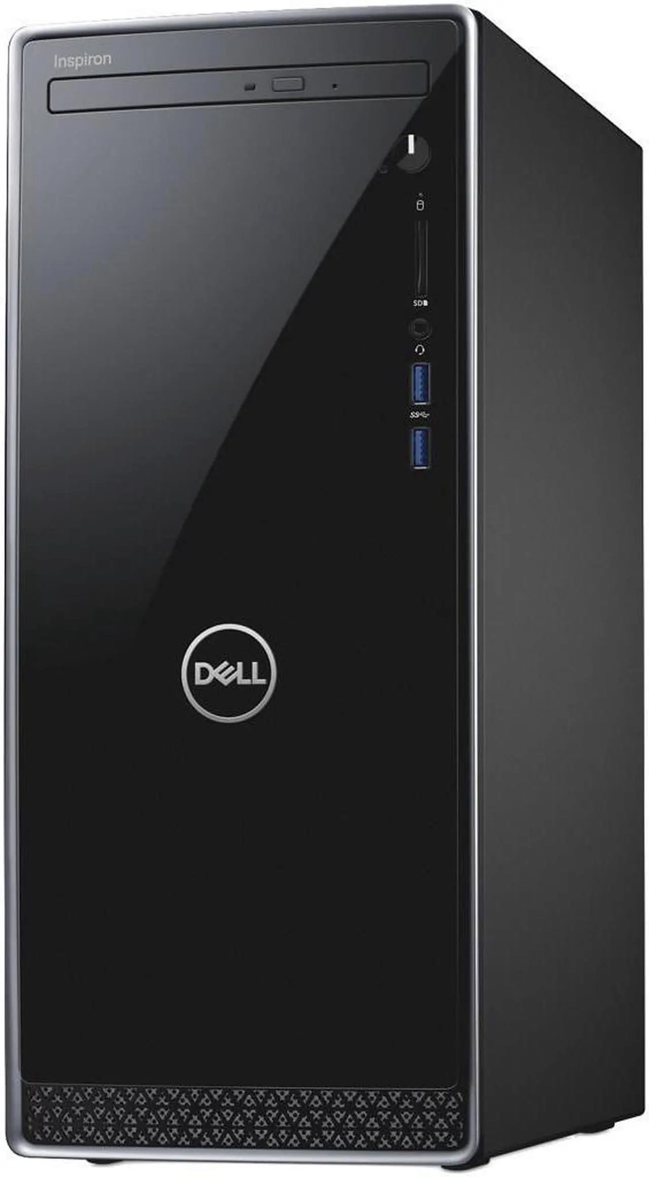 Alt view image 4 of 4 - Dell Inspiron 3670 Intel Core i7-8700 X6 3.2GHz 12GB 1TB Win10, Black