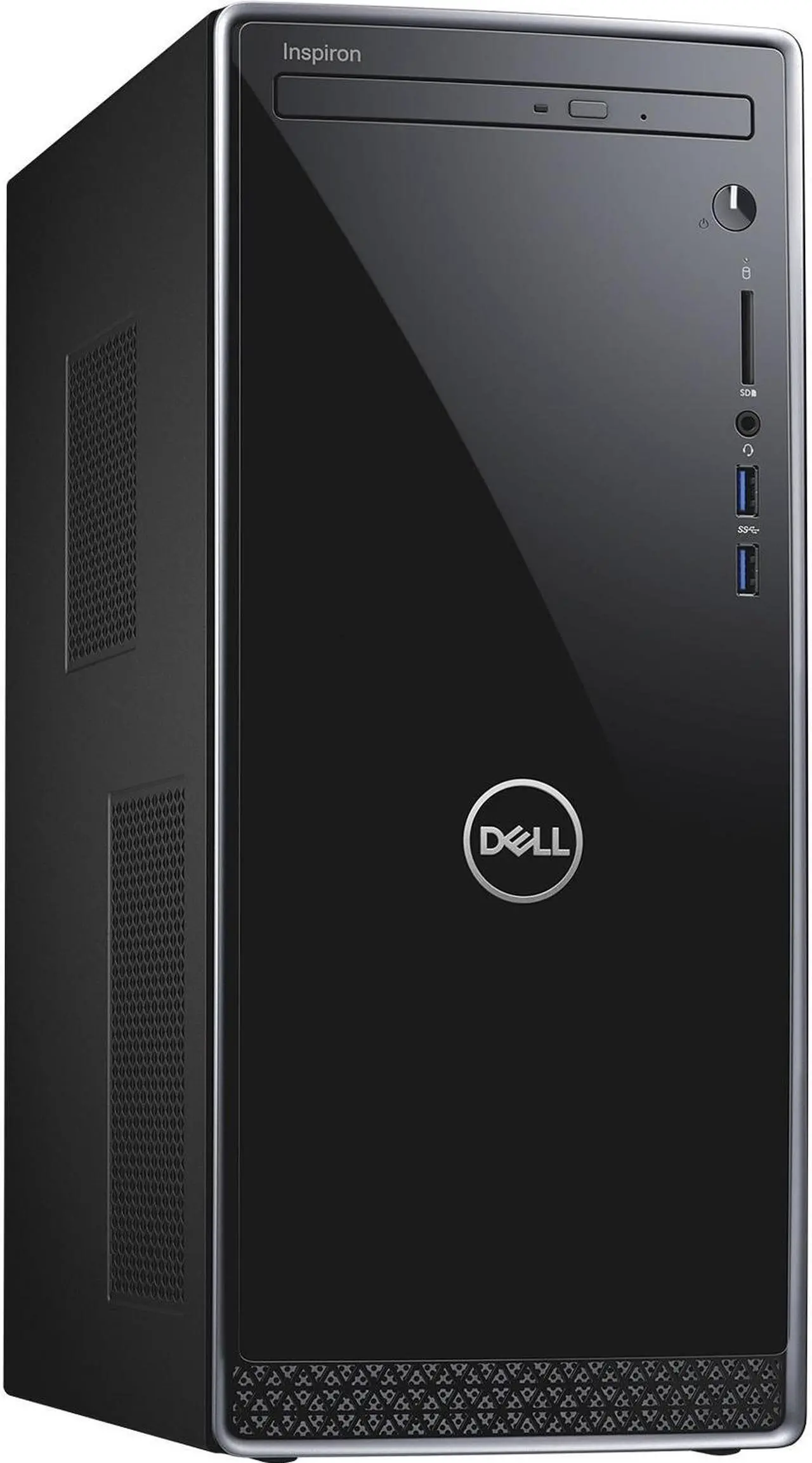Main image of Dell Inspiron 3670 Intel Core i7-8700 X6 3.2GHz 12GB 1TB Win10, Black
