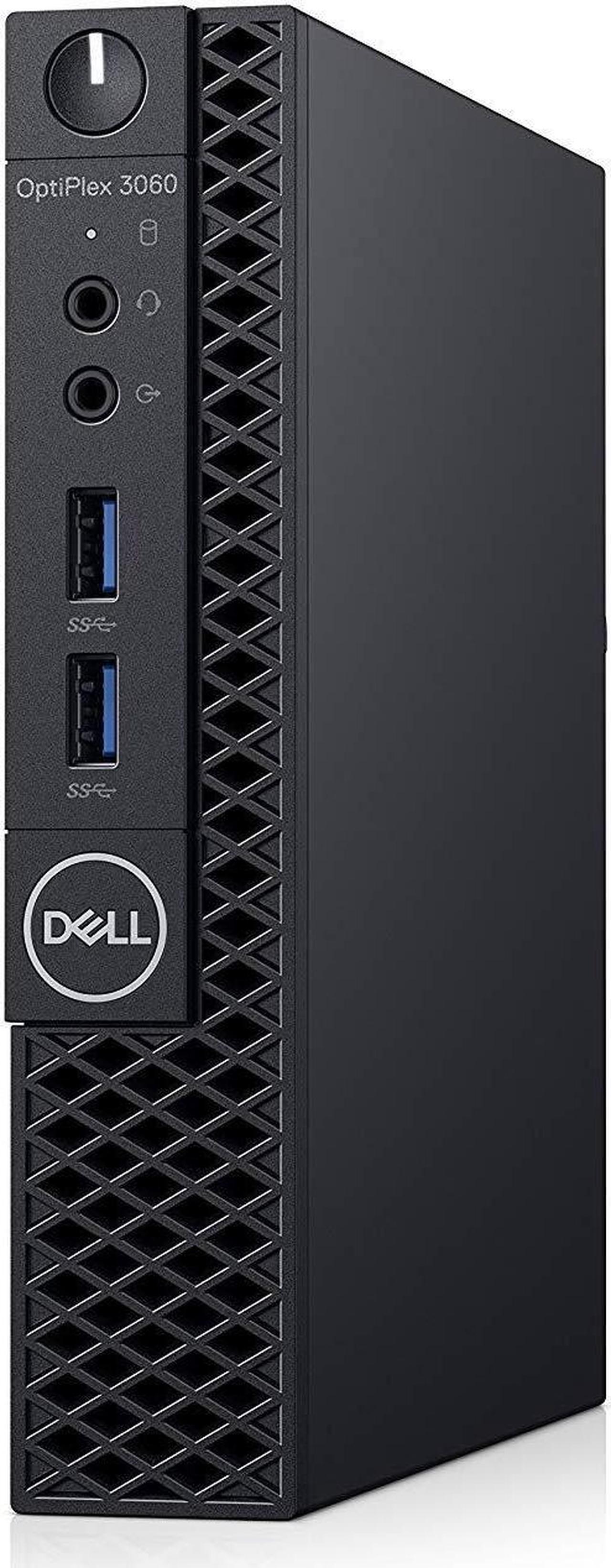 Dell Optiplex 3060 Intel Core i5-8500T X6 3.5GHz 8GB 500GB Win10, Black