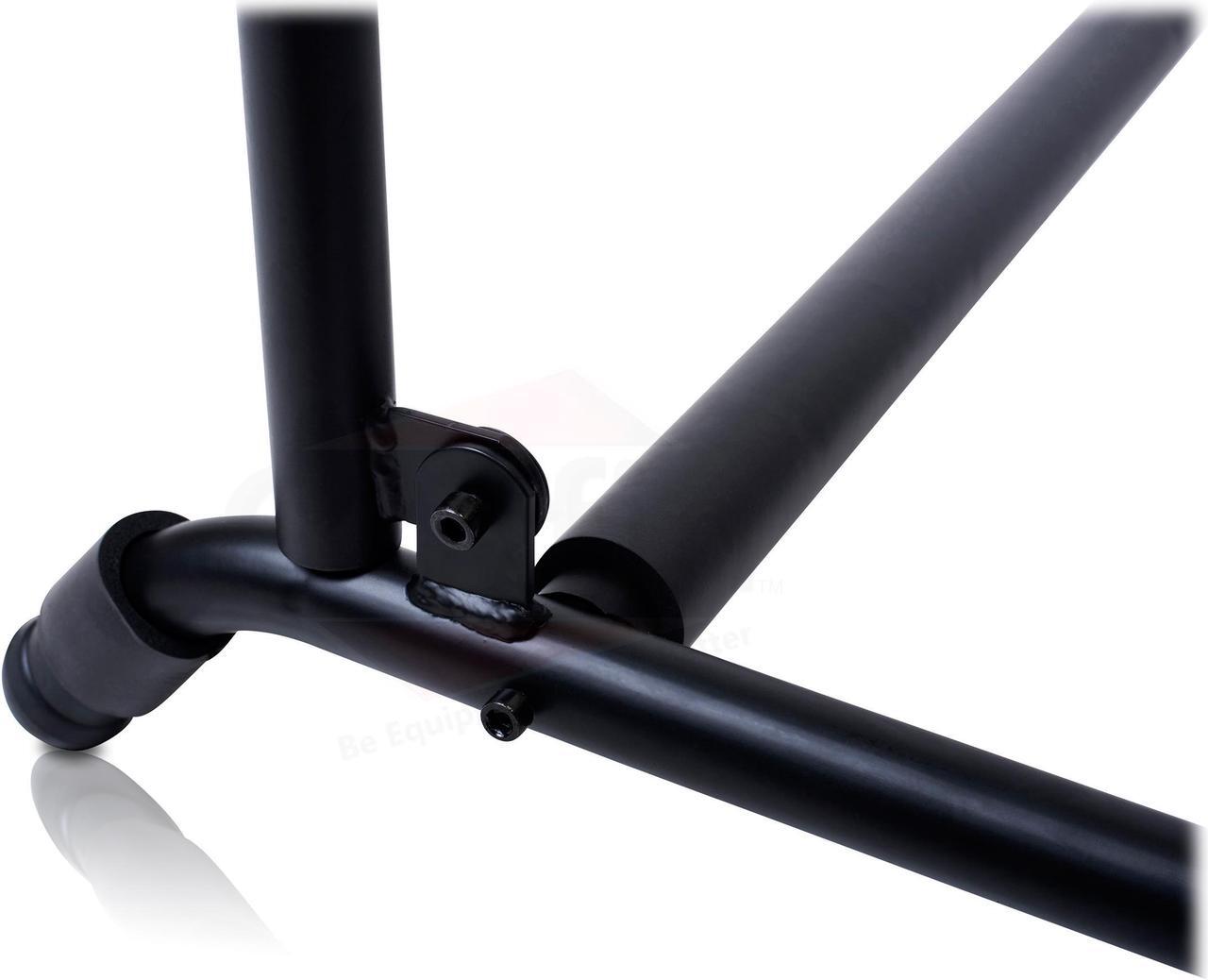 Alt view image 5 of 7 - Five Guitar Rack Stand by GRIFFIN | Holder for 5 Guitars & Folds Up For Easy Transport | Neoprene Tubing Accessories | Ideal For Music Bands, Recording Studios, Schools, Stage Performers & Artists