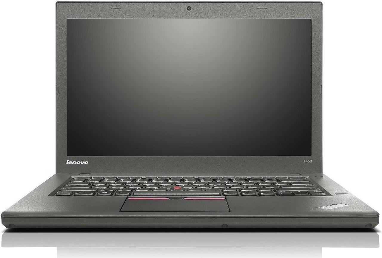 Lenovo ThinkPad T450 14in Laptop, Core i7-5600U 2.6GHz, 8GB Ram, 256GB SSD, Windows 10 Pro 64bit, Webcam (Renewed)