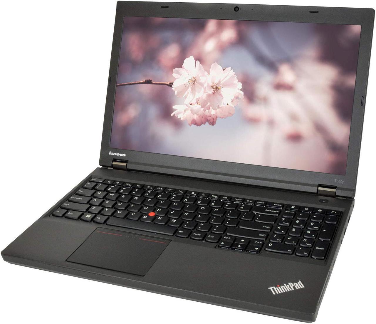 Lenovo ThinkPad T540P 15.6" Laptop, Core i5-4300M 2.6GHz, 16GB Ram, 500GB SSD, DVDRW, Windows 10 Pro 64bit (Renewed)