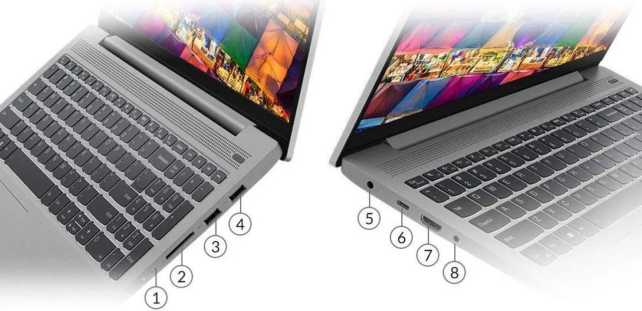 Alt view image 2 of 12 - Lenovo Laptop IdeaPad 5 15ARE05 AMD Ryzen 5 4500U 8GB Memory 512 GB PCIe SSD AMD Radeon Graphics 15.6" Non-Touch Screen Windows 10 Home 64-bit 81YQ0008US
