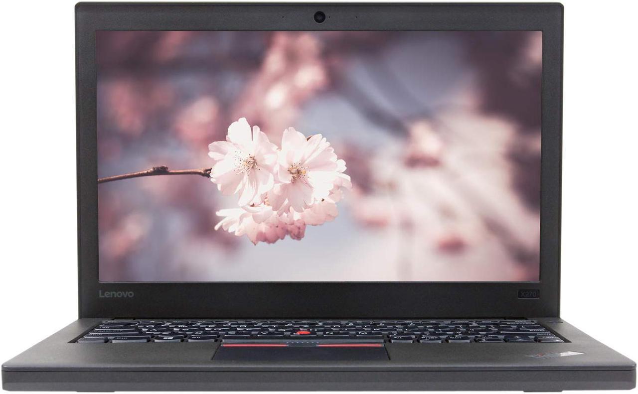 Lenovo ThinkPad X270 12.5" FHD, Core i5-6300U 2.4GHz, 8GB RAM, 512GB Solid State Drive, Windows 10 Pro 64Bit, CAM, (Certified Renewed)