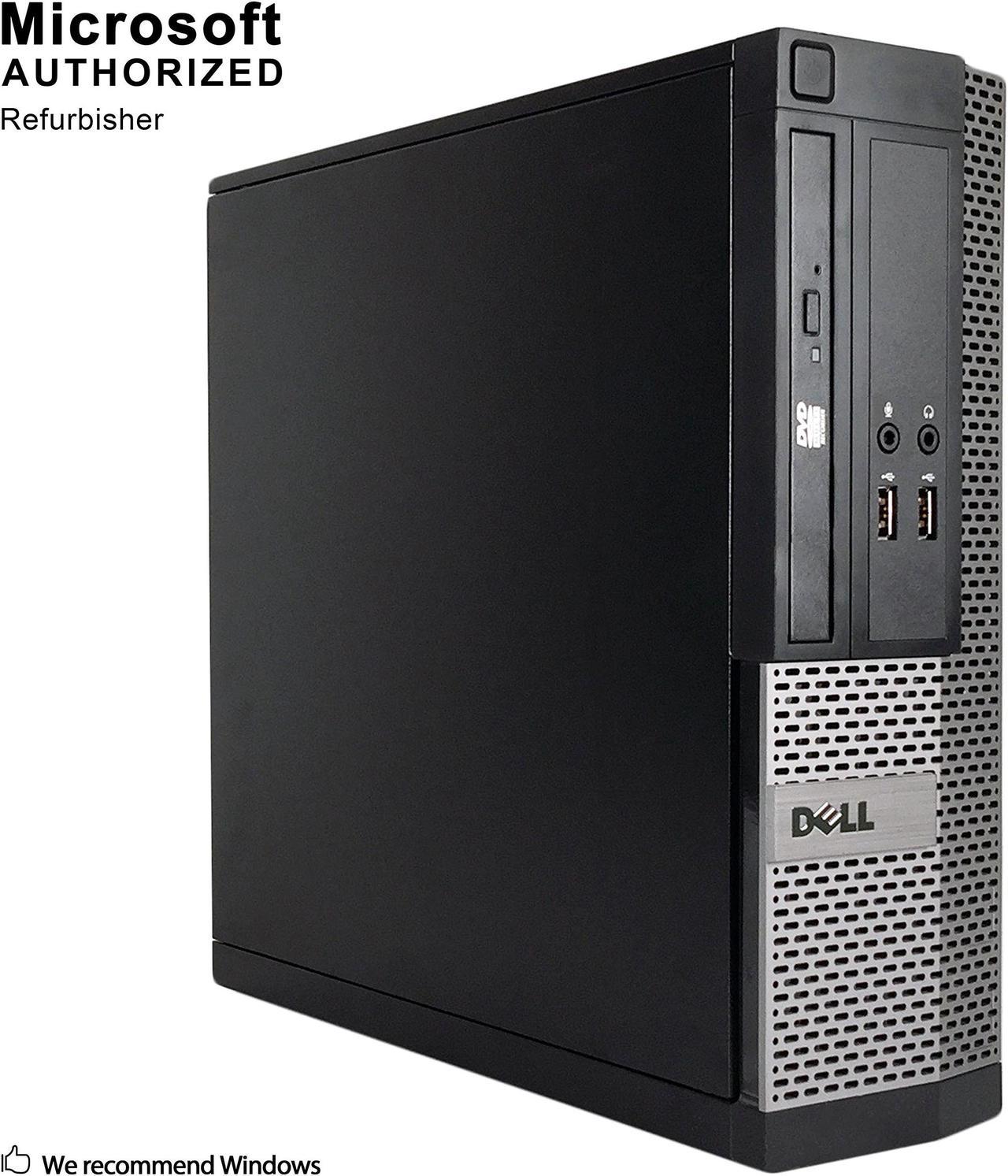 Dell OptiPlex 3020 Small Form Factor Desktop PC, Intel Quad Core i5-4590 up to 3.7GHz, 8G DDR3, 512G SSD, DVD, WiFi, BT 4.0, Windows 10 64 Bit-Multi-Language Supports English/Spanish/French(Renewed)