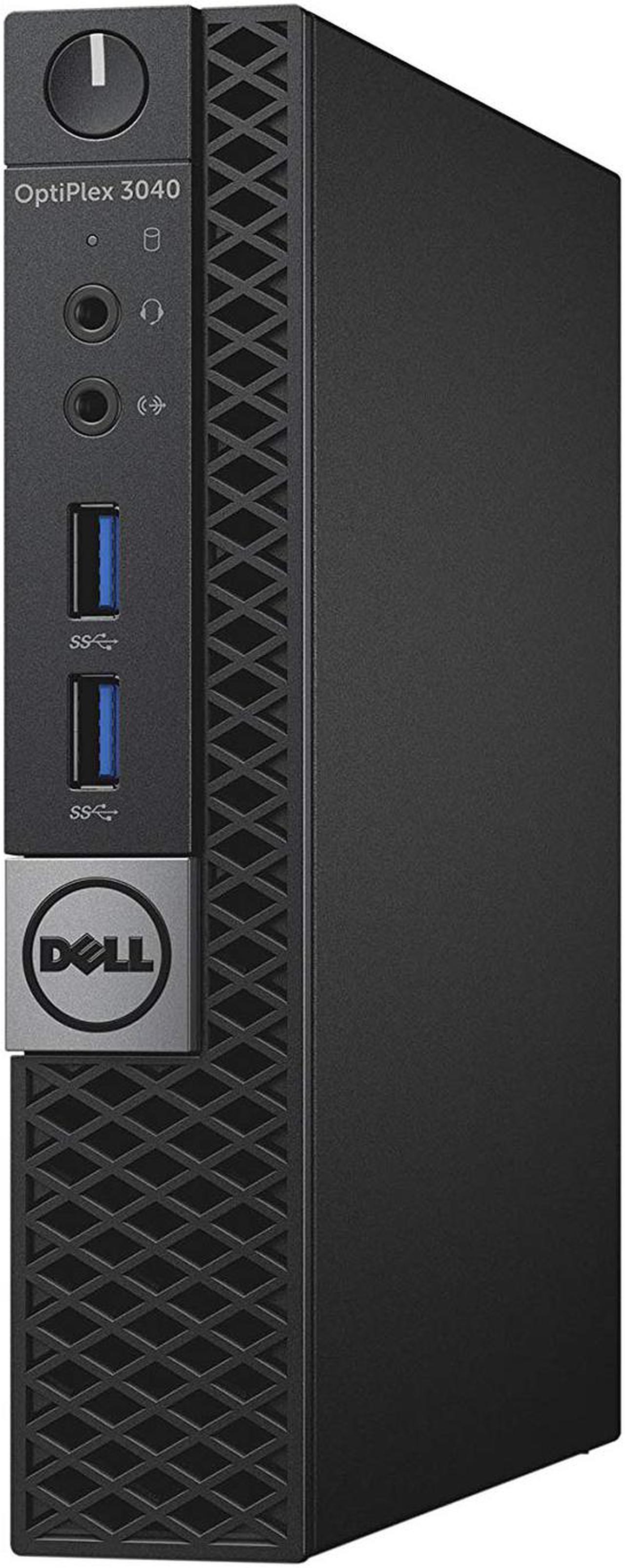 Alt view image 2 of 3 - Dell OptiPlex 3040 Micro Business Desktop PC, Intel Core i3 6100T 3.2 GHz, 8 GB DDR3L, 500 GB, WiFi, BT, DP, HDMI, Windows 10 64 Bit-Multi-Language Supports English/Spanish/French(Renewed)