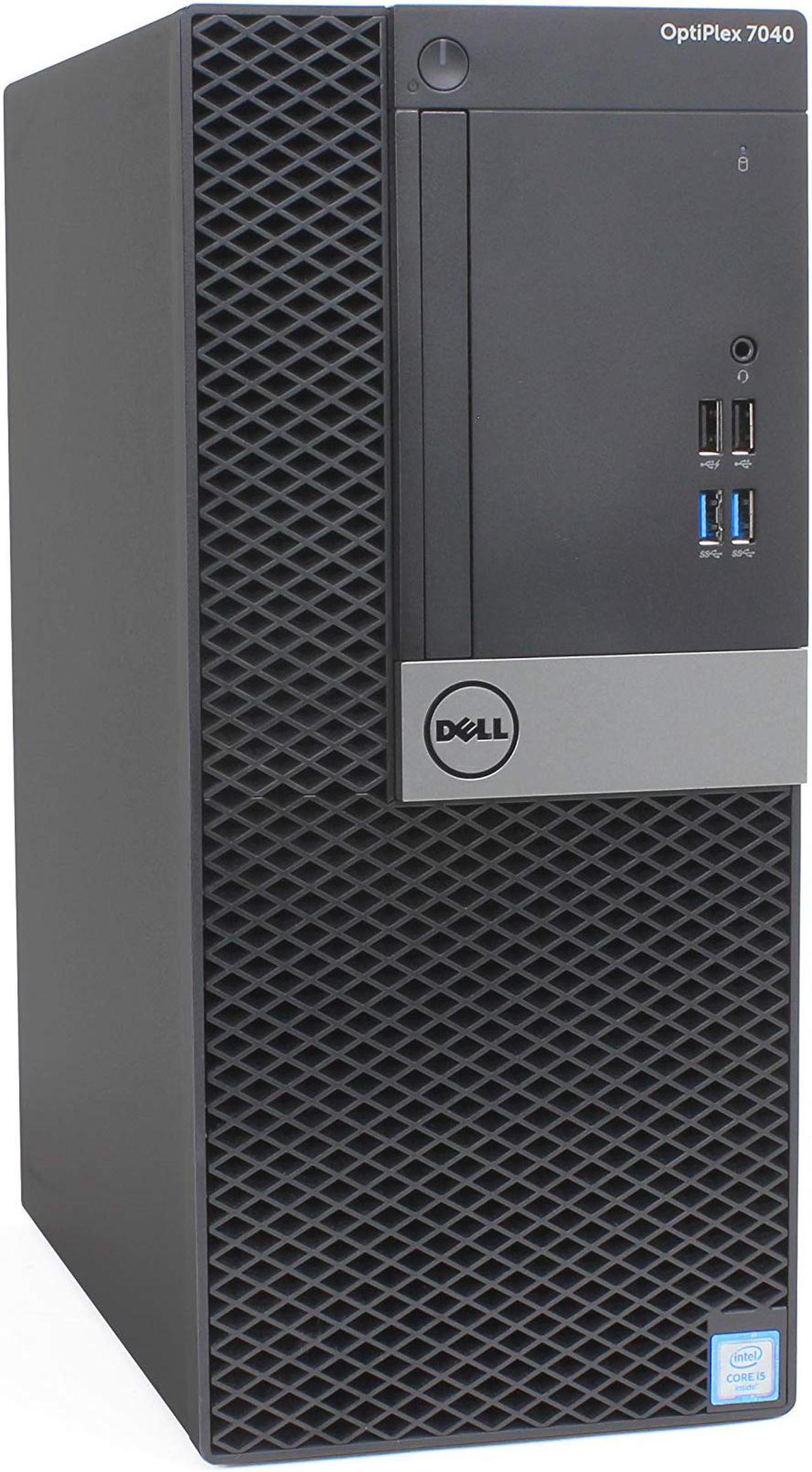 Dell Optiplex 7040 Mini Tower Desktop, Intel Quad Core i5 6500 3.2Ghz, 8GB DDR4, 512GB SSD Hard Drive, HDMI, Windows 10 Pro (Renewed)