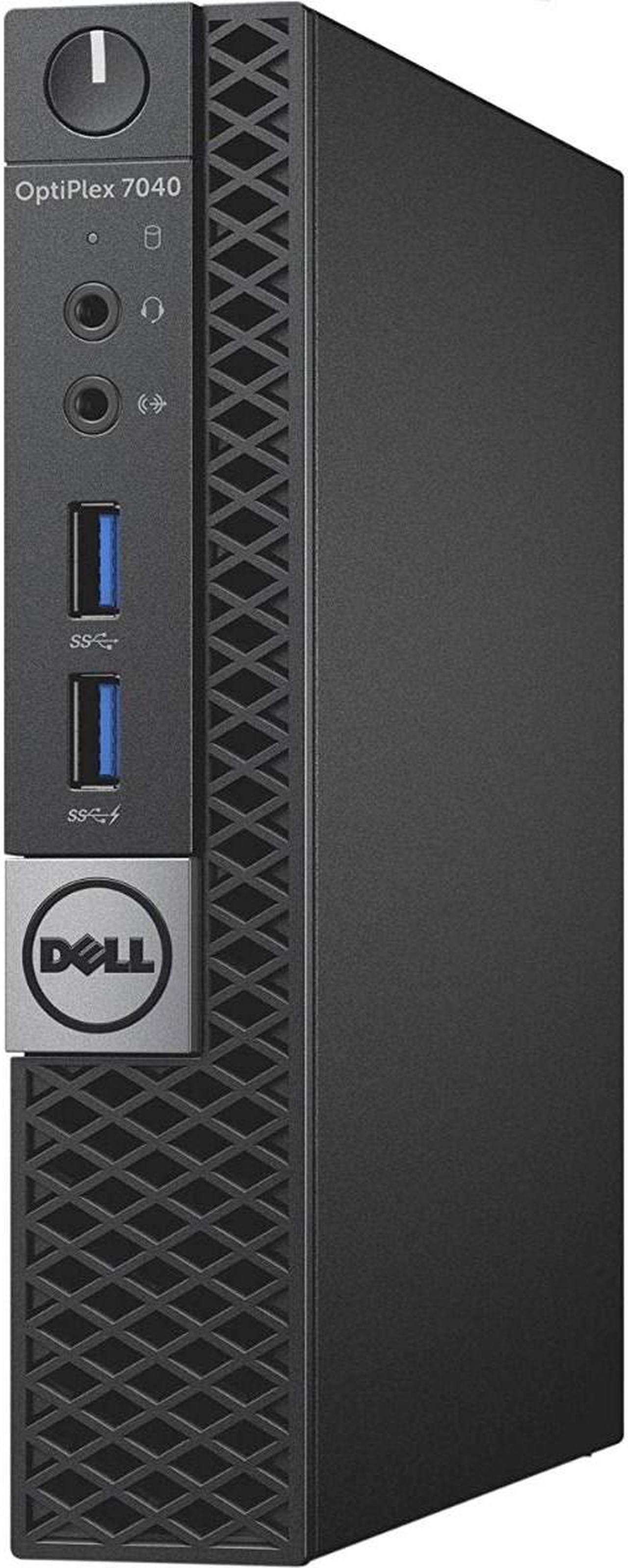 Dell Optiplex 7040 Micro Form Factor Desktop, Intel Quad Core i5 6600T 2.7Ghz, 16GB DDR4, 512GB SSD Hard Drive, HDMI, Windows 10 Pro (Renewed)