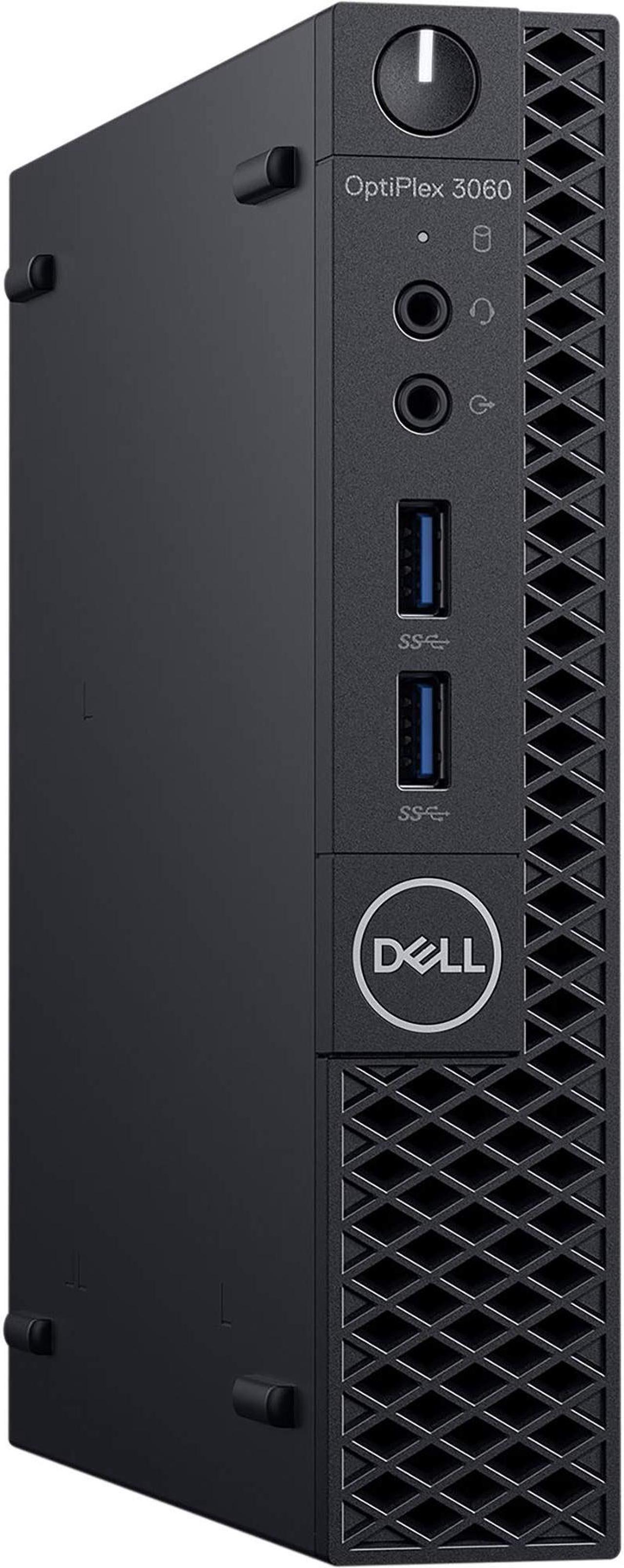 Main image of Dell OptiPlex 3060 Micro Desktop Computer, Intel Core i3-8100T 3.1 GHz Quad-Core, 4GB RAM, 500GB HDD, WIFI, Windows 10 Pro (Renewed)